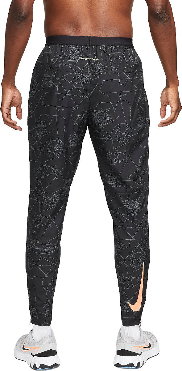 Nike BERLIN PHENOM ELITE Pants Running Fitness Pants Quick-Drying Training Sports Loose Trouser Leg Zipper Woven Pants 1389660-001