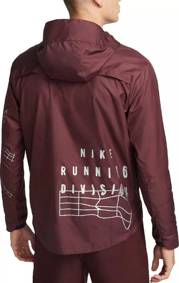 Nike Storm Fit Run Divison Uarush All Purpose Sweatshirt Men's Sportswear Running Fitness Training Casual Hooded Sweatshirt Pullover 1370450-001