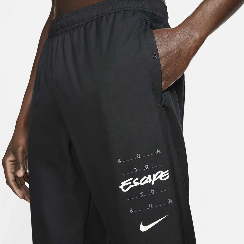 Nike Dri-FIT ADV Run Division Pants Pants Running Fitness Pants Quick-Drying Training Sports Loose Trouser Leg Zipper Woven Pants 1389660-001