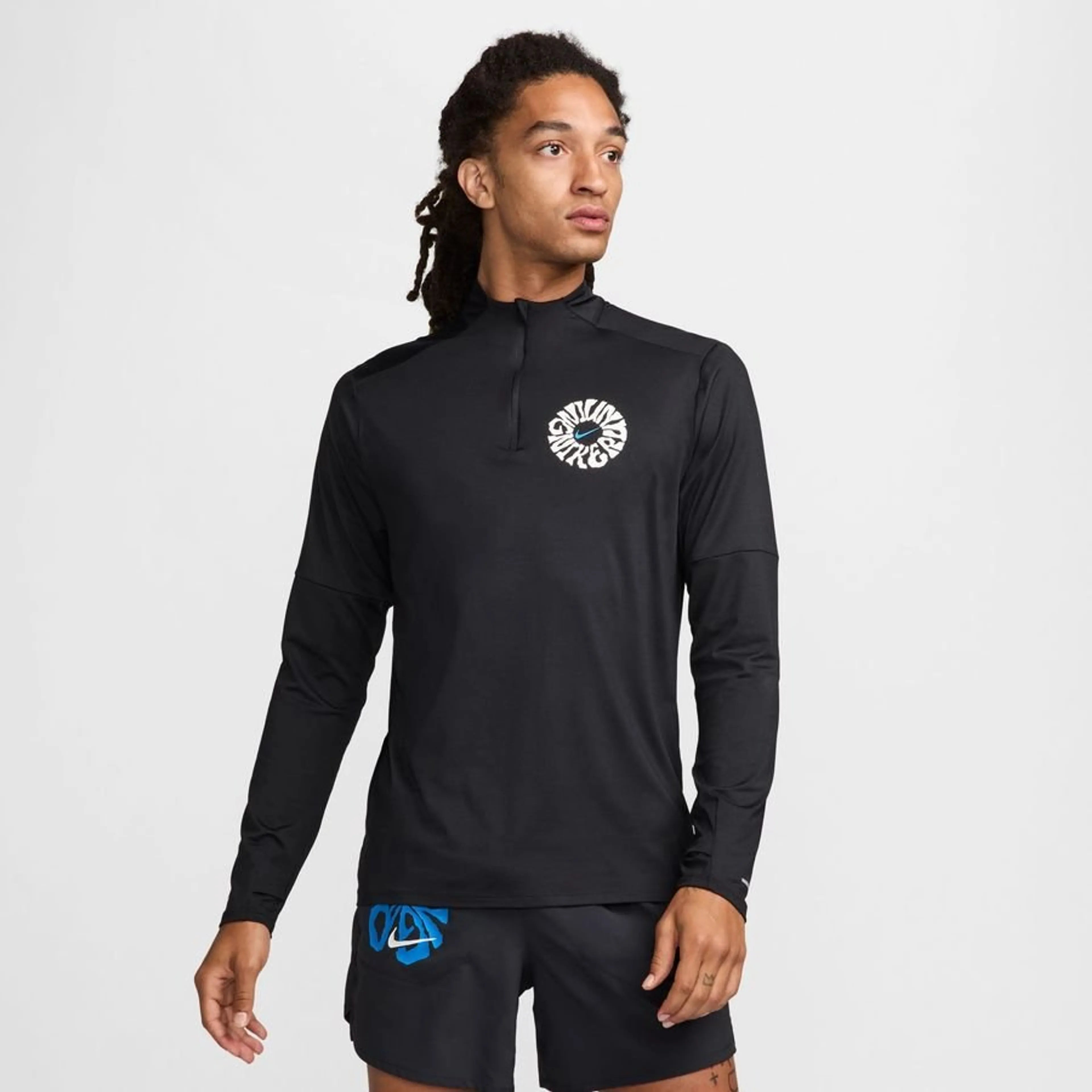 Nike Element Run Energy Sports Quick-Drying Jacket Fitness Training Top Outdoor Running Clothing Casual Windbreaker 1361384-001