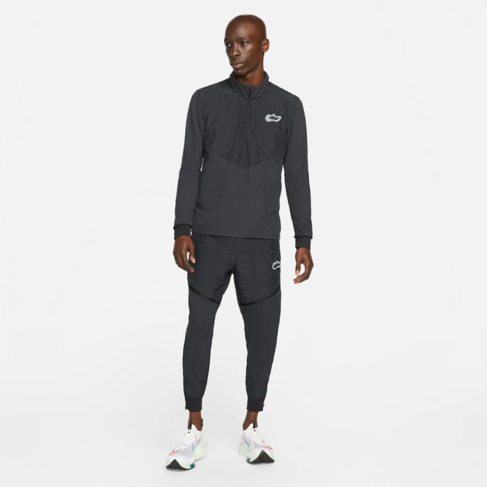 Nike Wild Run / Running Division Top Sports Pants Outdoor Fashion Running Fitness Comfortable Casual Woven Long Pants 1382119-001