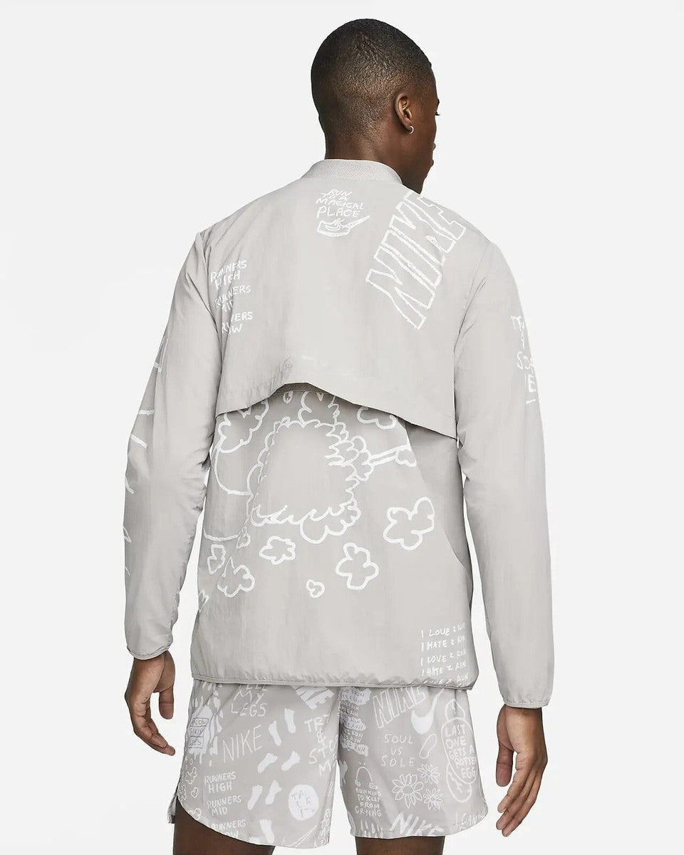 Jacket “Can’t Feel My Legs" Men's Training Series Jacket Woven Hooded Jacket Ua Rush Woven Fz 1382896-001