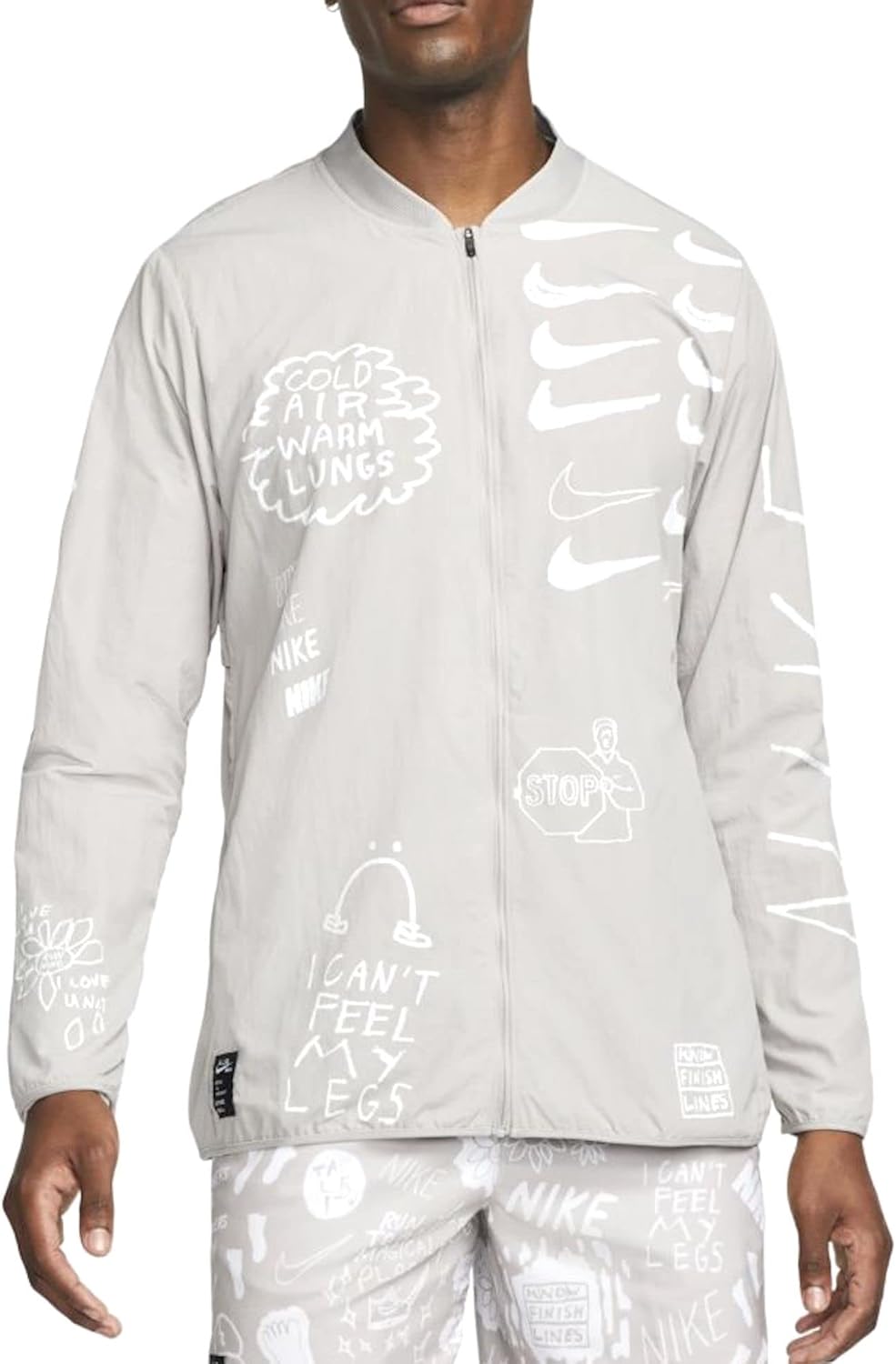 Jacket “Can’t Feel My Legs" Men's Training Series Jacket Woven Hooded Jacket Ua Rush Woven Fz 1382896-001