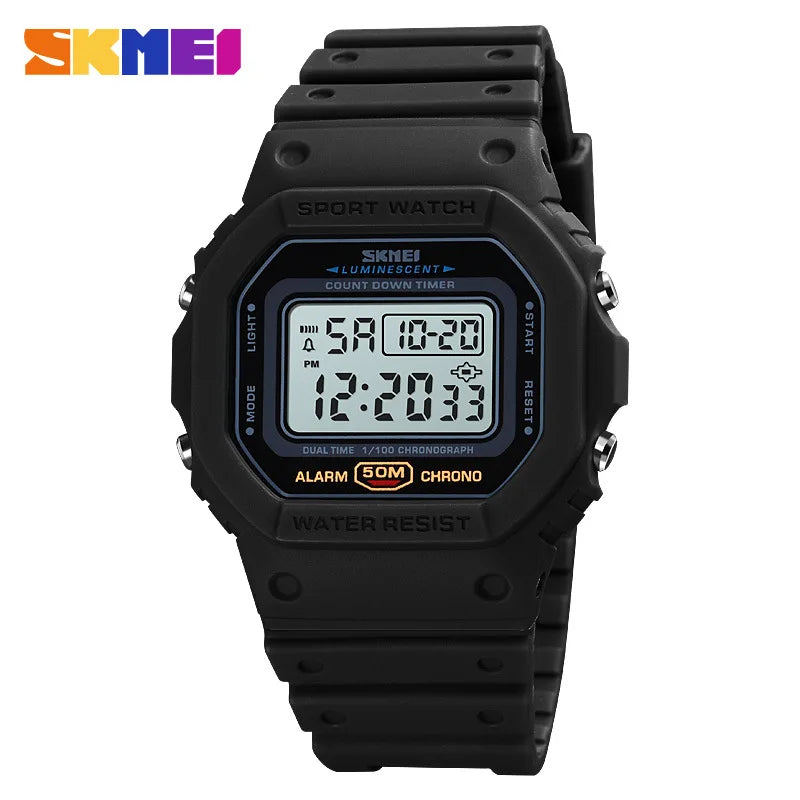 SKMEI 1628 Watches for Wholesale Factory Original Sport Watches SKMEI 1628 Fashion Design Digital Wristwatch