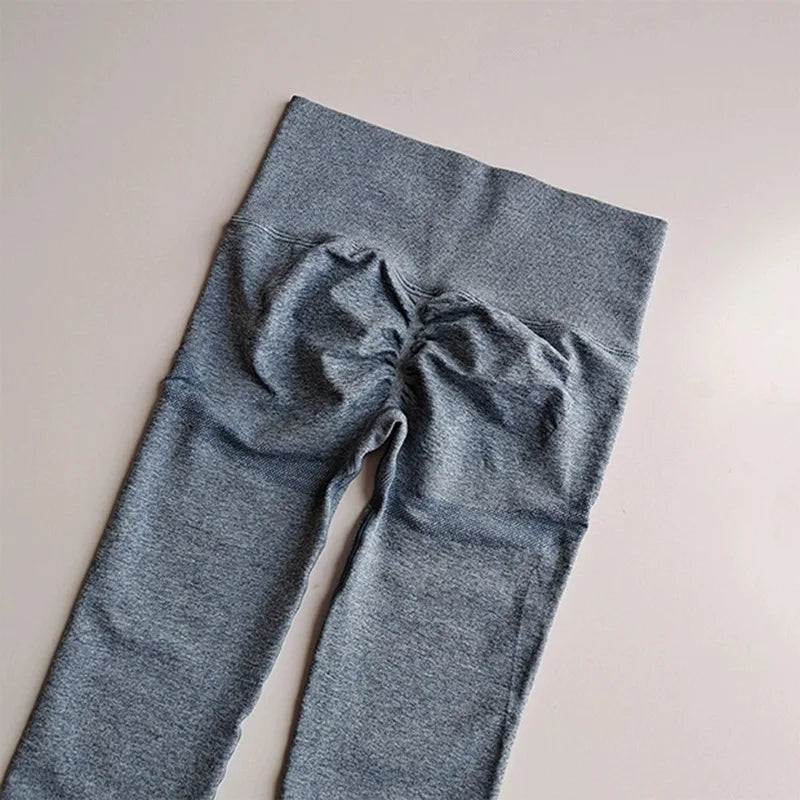 Women's High Waist Seamless Leggings Quick Dry Elastic Yoga Fitness Gym Jogging Pants Push up Leggings  Sportswear