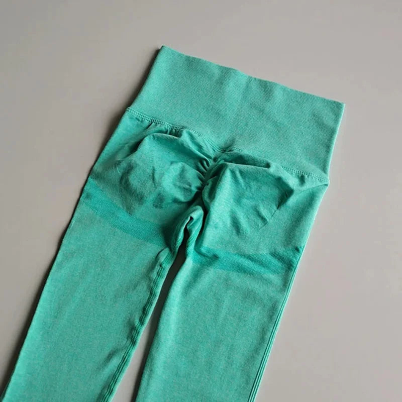 Women's High Waist Seamless Leggings Quick Dry Elastic Yoga Fitness Gym Jogging Pants Push up Leggings  Sportswear