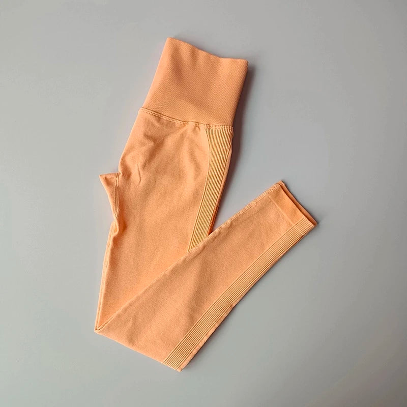 Women's High Waist Seamless Leggings Quick Dry Elastic Yoga Fitness Gym Jogging Pants Push up Leggings  Sportswear