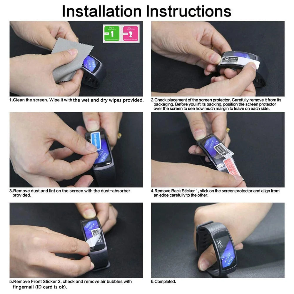 2Pcs For Casio GM-B2100 GM-2100 GA-2100 Smart Watch 2.5D Slim Clear / Anti Purple Light 9H Tempered Glass Screen Protector Film