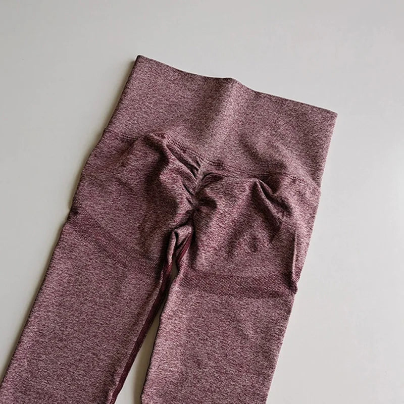 Women's High Waist Seamless Leggings Quick Dry Elastic Yoga Fitness Gym Jogging Pants Push up Leggings  Sportswear