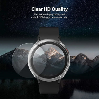 2Pcs For Casio GM-B2100 GM-2100 GA-2100 Smart Watch 2.5D Slim Clear / Anti Purple Light 9H Tempered Glass Screen Protector Film