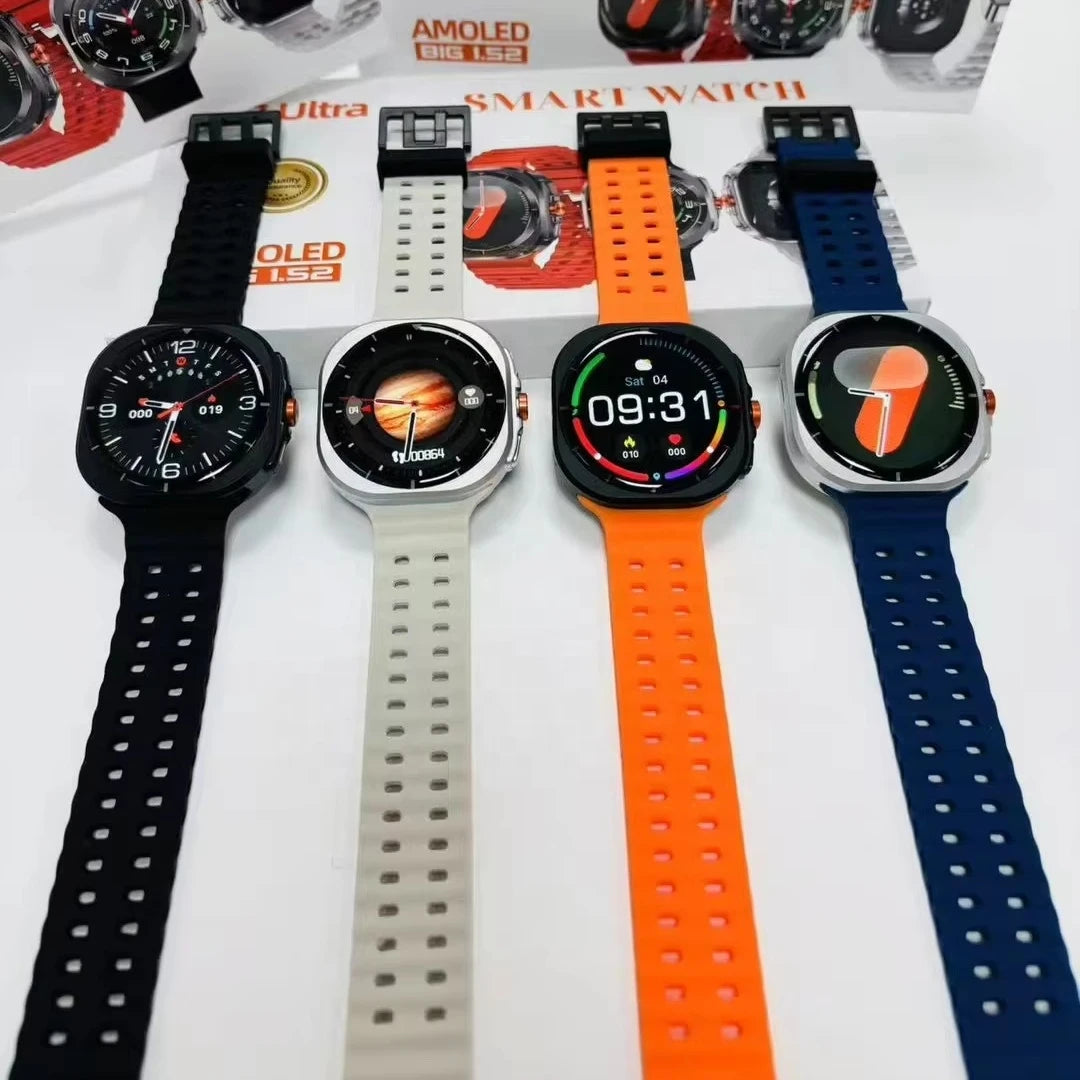 2025 Newest Fashion Cheap Price S7 Ultra Smart Watch Outdoor Sport Smart Watch Heart Rate Waterproof BT Calling Smartwatch