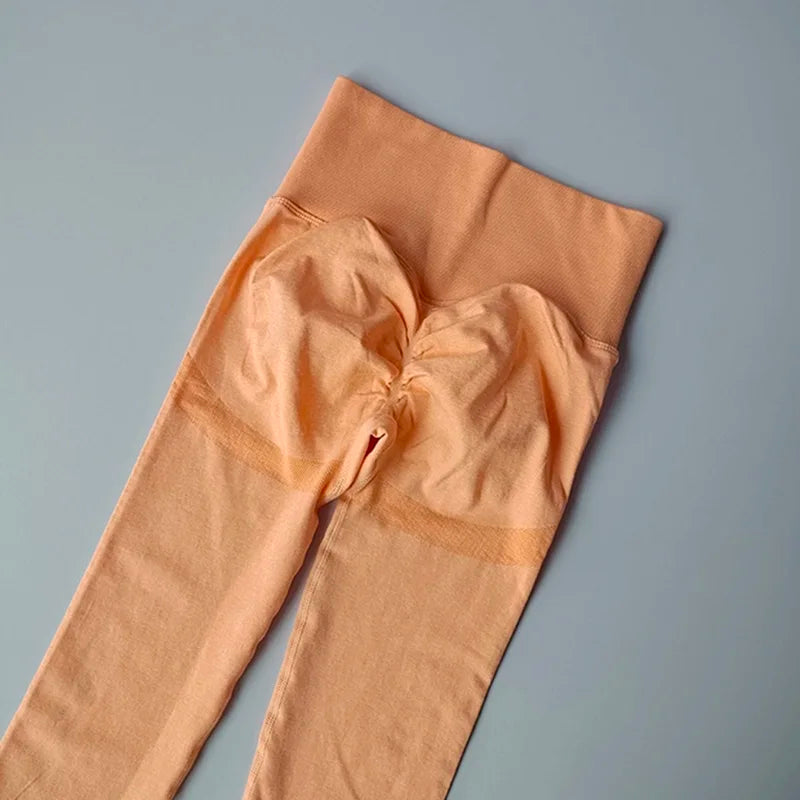 Women's High Waist Seamless Leggings Quick Dry Elastic Yoga Fitness Gym Jogging Pants Push up Leggings  Sportswear