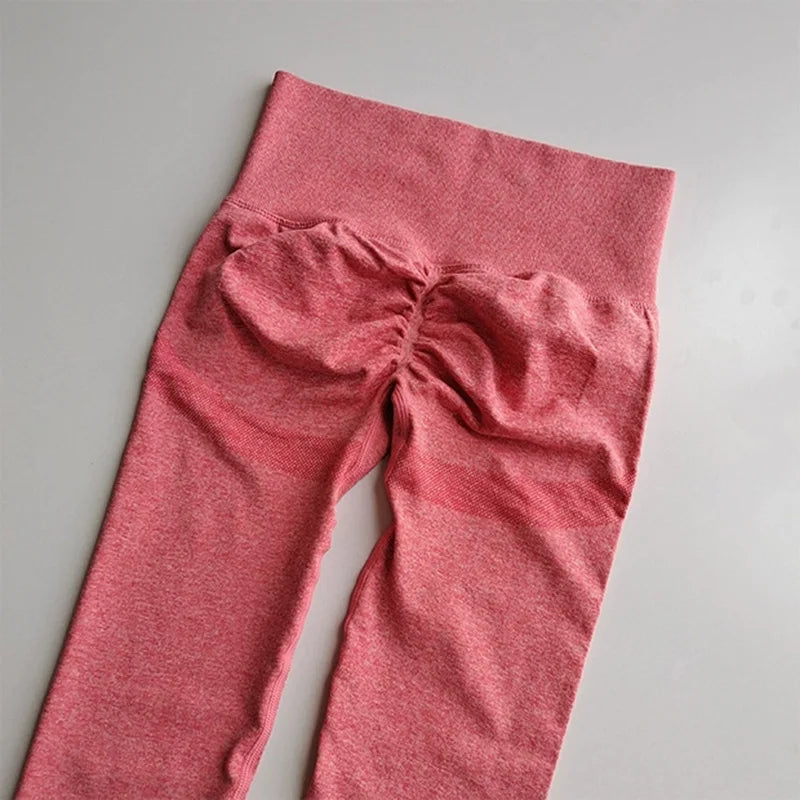 Women's High Waist Seamless Leggings Quick Dry Elastic Yoga Fitness Gym Jogging Pants Push up Leggings  Sportswear