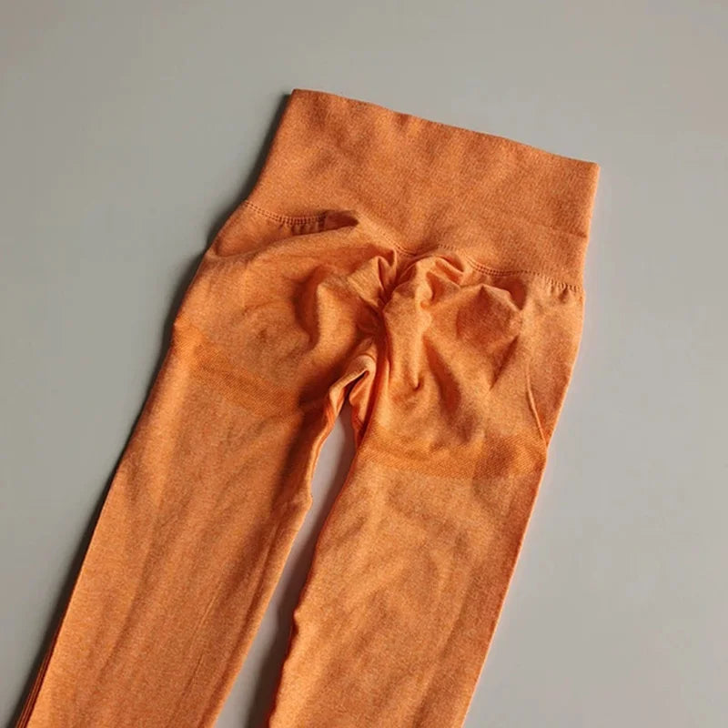 Women's High Waist Seamless Leggings Quick Dry Elastic Yoga Fitness Gym Jogging Pants Push up Leggings  Sportswear