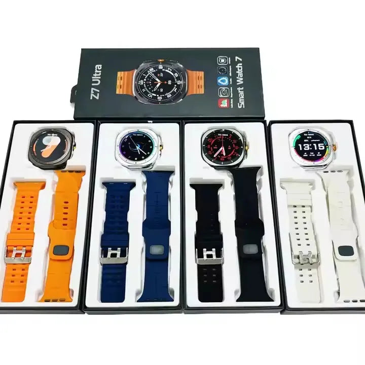 2024 Z7 Ultra Dial Call Smart Watch Men Full Touch Dial Call Fitness Tracker IP67 Waterproof 4G ROM Smartwatch for Women