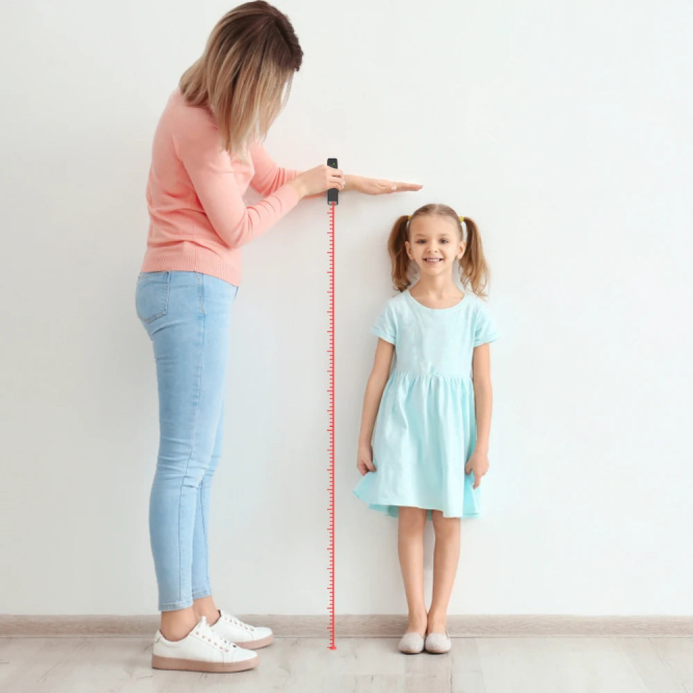 Laser Rangefinder 330Ft/100M(165Ft/ 50M 390Ft/120M)Backlit LCD Laser Measure M/In/Ft with Li-ion Battery & Electric Angle Sensor