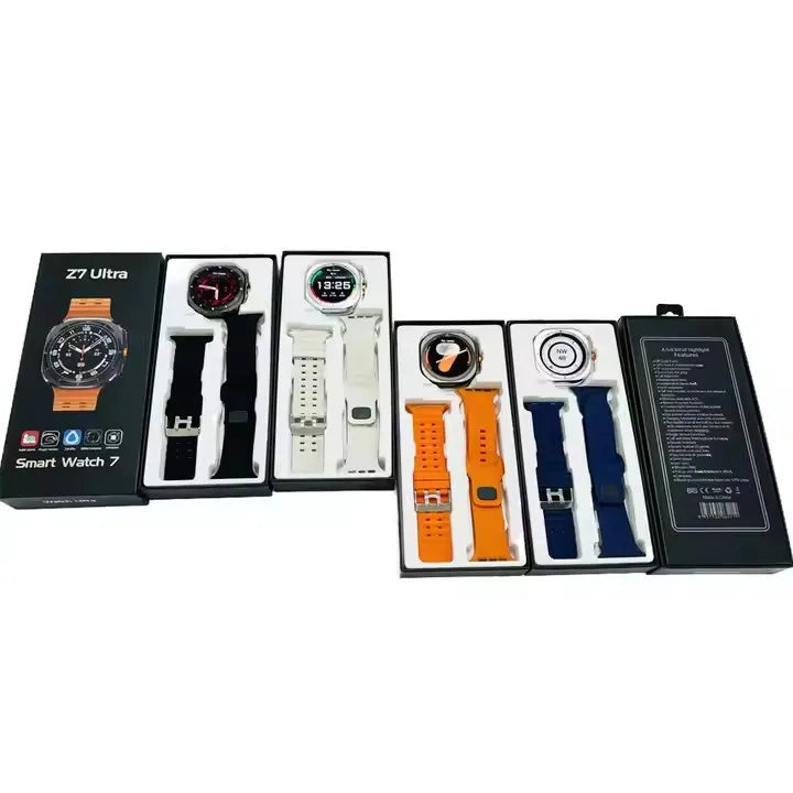 2024 Z7 Ultra Dial Call Smart Watch Men Full Touch Dial Call Fitness Tracker IP67 Waterproof 4G ROM Smartwatch for Women