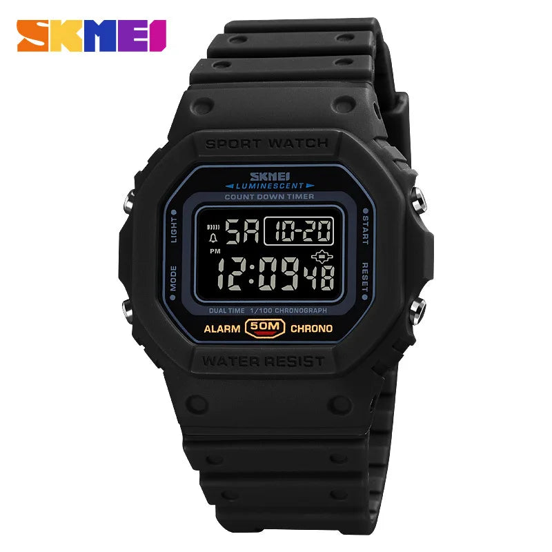 SKMEI 1628 Watches for Wholesale Factory Original Sport Watches SKMEI 1628 Fashion Design Digital Wristwatch