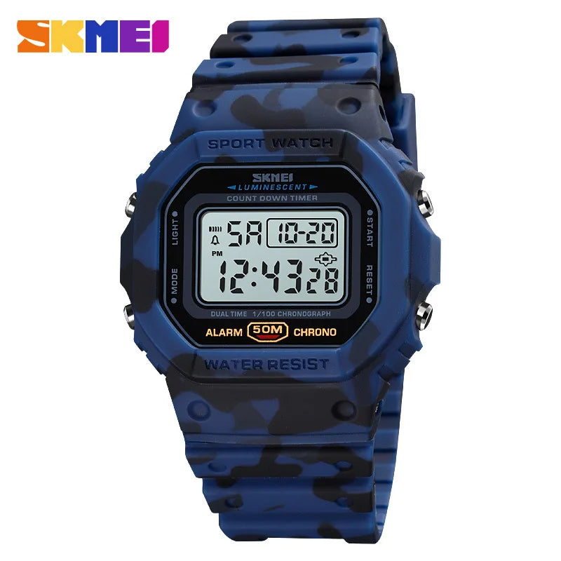 SKMEI 1628 Watches for Wholesale Factory Original Sport Watches SKMEI 1628 Fashion Design Digital Wristwatch