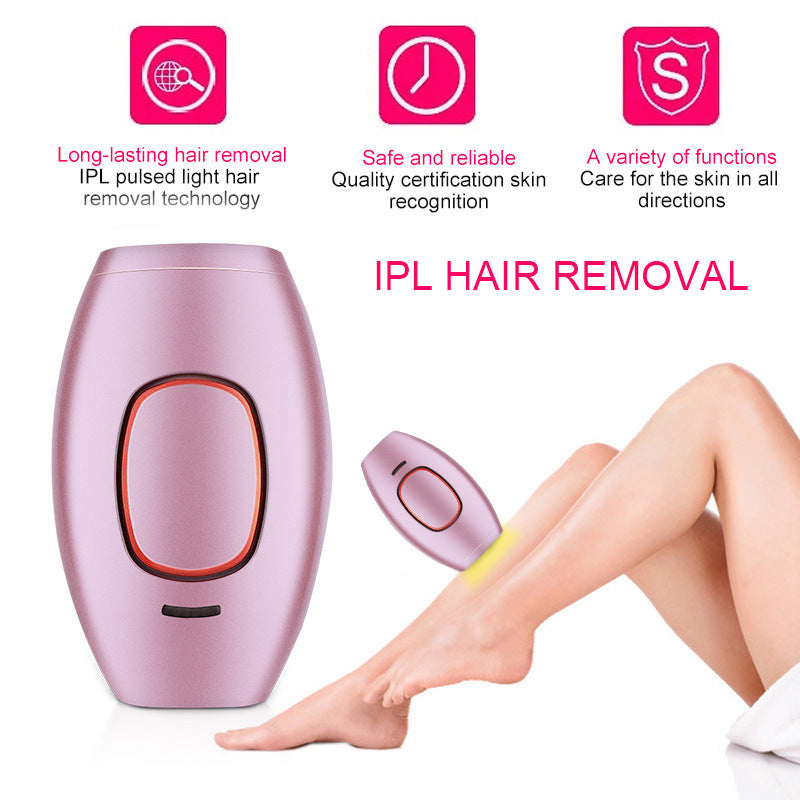 Popular hair removal device laser hair removal device IPL household women's shaving strong pulse hair removal device