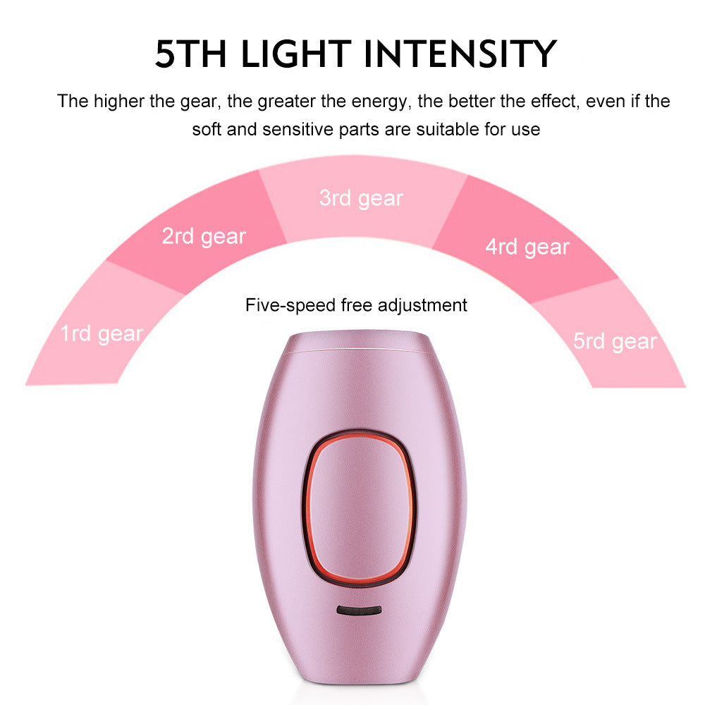 Popular hair removal device laser hair removal device IPL household women's shaving strong pulse hair removal device