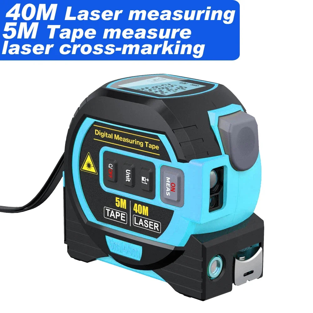 3In1 Laser Rangefinder Laser 40M / 60M Distance Meter Measuring Laser Tape Measure Digital Laser Rangefinder Scale Area Distance