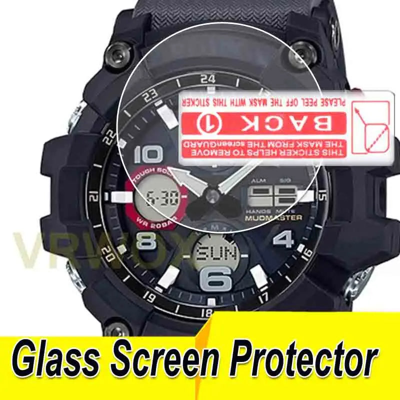 2PCS/3PCS  Glass Screen Protector For GSG-100  Watch,2.5D Rounded Edges 9H
