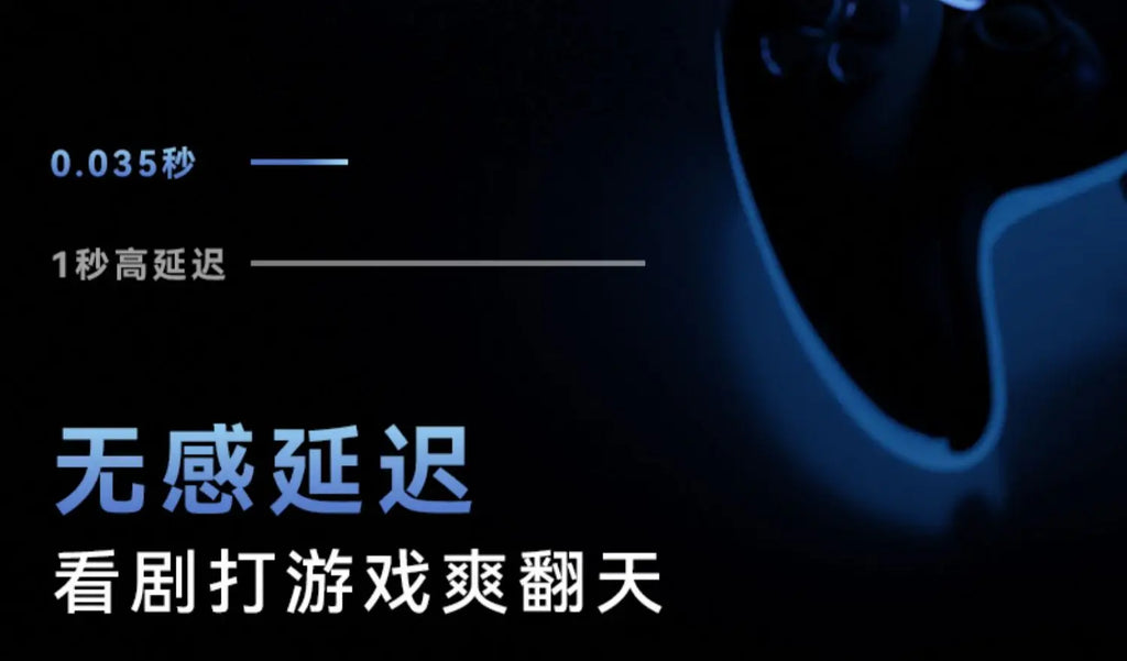 LIUP LP1 Luminous New Headphones Bluetooth Half in Ear Without Sensors Delay AI Active Noise Reduction  Dual Mode Switching Gift