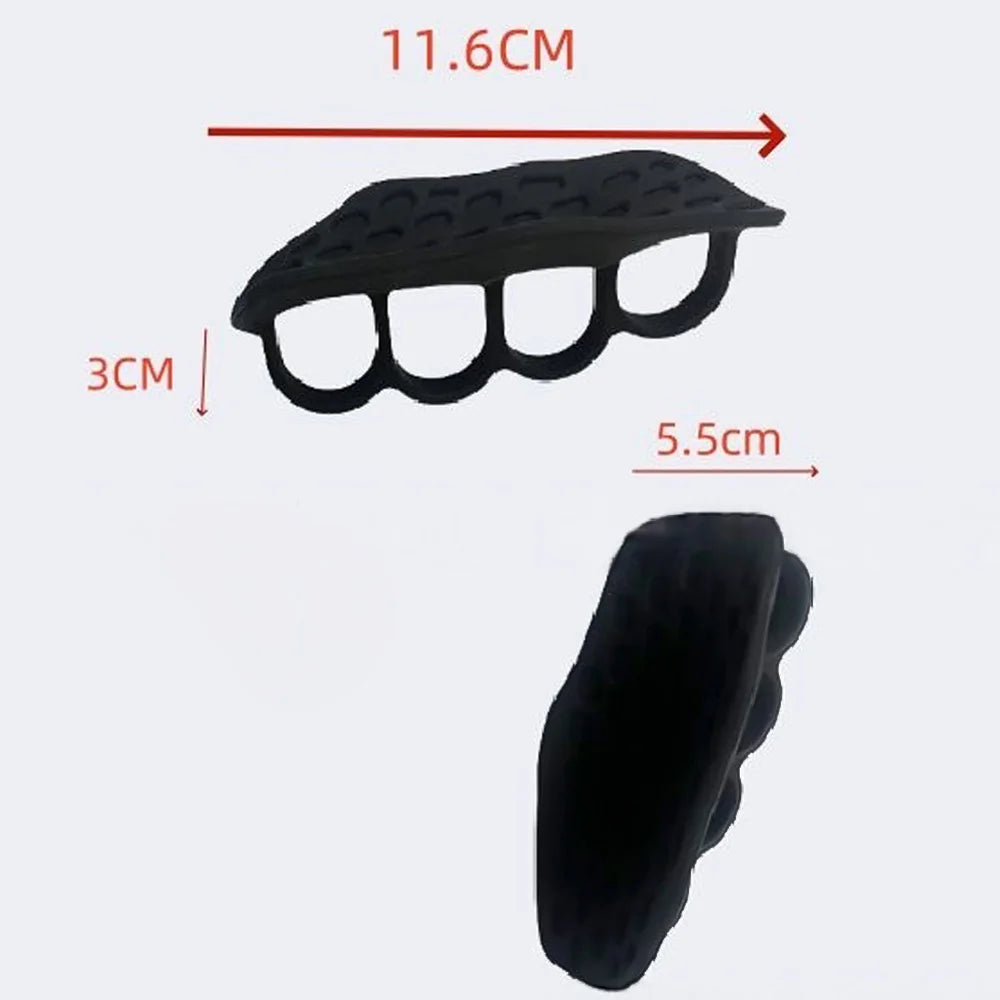 Anti-Slip Grips for Weight Lifting Pull-Ups Gym Training Unisex Ergonomic Rubber Hand Protector Strengthener Handle Gloves