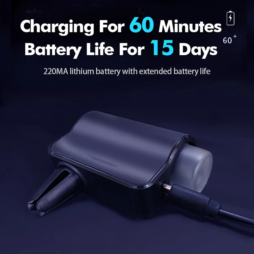 Smart Car Air Aromatherapy Diffuser Fragrance Car Air Fresheners With Three Adjustable Humidifier Essential Oil Diffuser