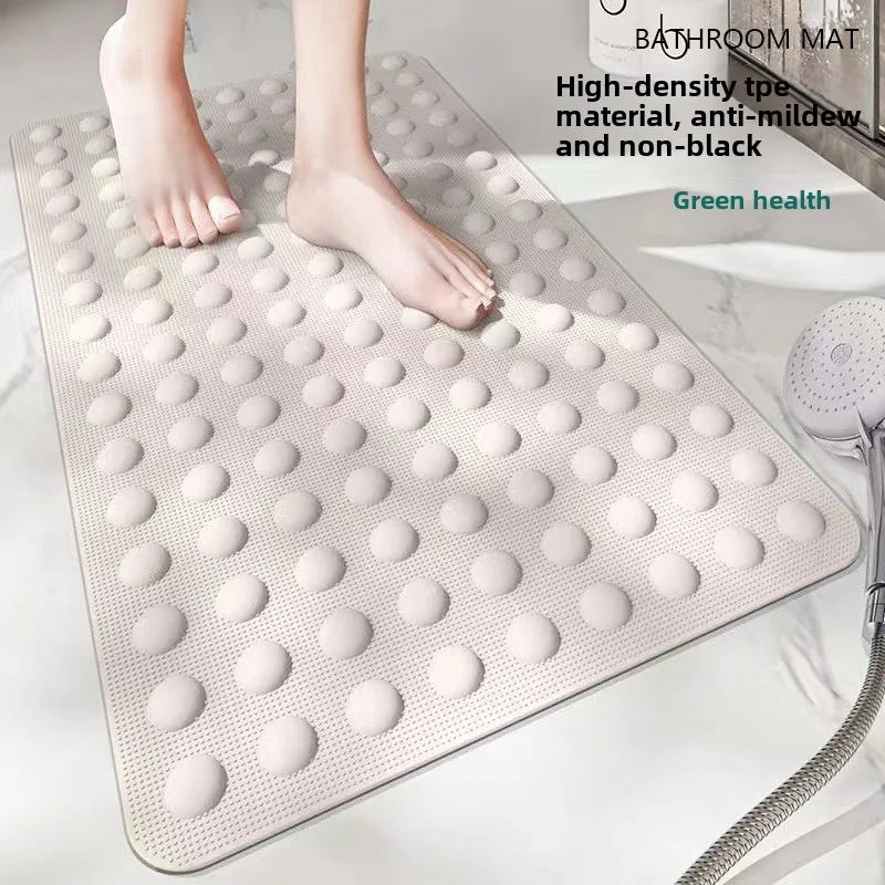 Bathroom Mat Anti-slip Grip Mat Soft Shower Massage Mat Bathtub Carpet Shower Mat Floor Mats Hotel High End Feel 2025