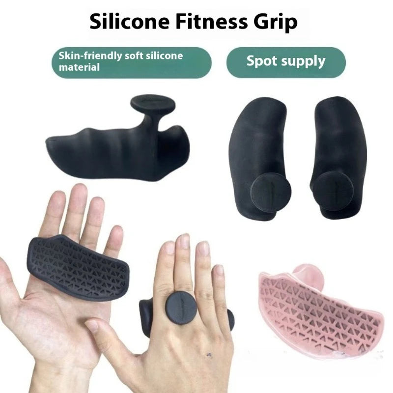 Soft Silicone Grip Gloves Anti-Slip Gym Workout Yoga Pull-Up Bar Callus Prevention Weightlifting Sport Training Gloves Men Women