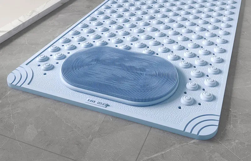 Waterproof Bathroom Anti-Slip Floor Mat Shower Room Dedicated Non-Slip Massage Foot Bath Mat for Bathtub Toilet