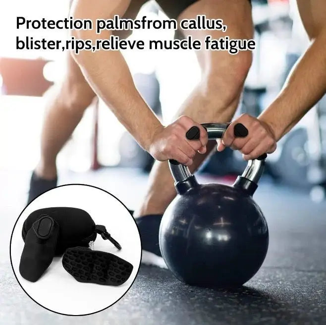 Soft Silicone Grip Gloves Anti-Slip Gym Workout Yoga Pull-Up Bar Callus Prevention Weightlifting Sport Training Gloves Men Women