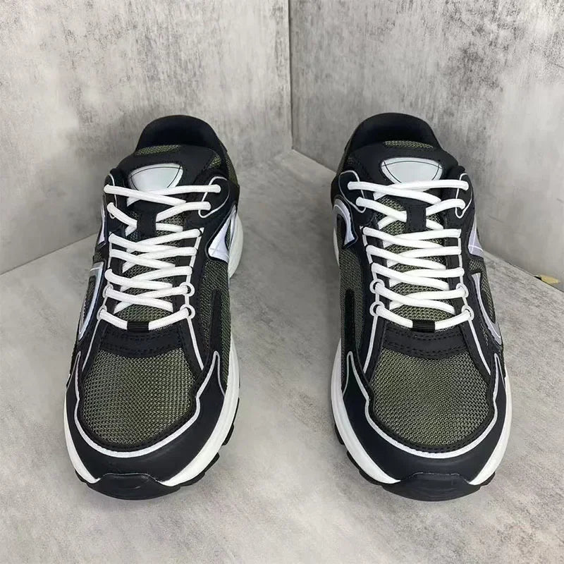 2025 New  B30 Summer Breathable thick-soled mesh casual sports shoes for teenagers, Men's  Bad trendy shoes