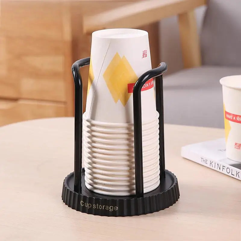 Household Disposable Paper Cup Holder, Desktop Paper Cup Storage Rack, Suitable For Living Room, Dining Room And Other Cup Taker