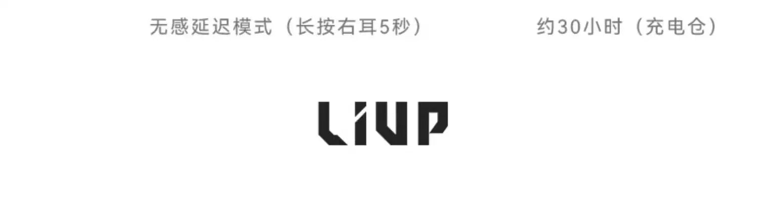 Liup Lp1 Bluetooth Wireless Earphone Luminous Quicksand Earbuds Custom Gaming Noise Reduction Headphones Low Latency Earphones