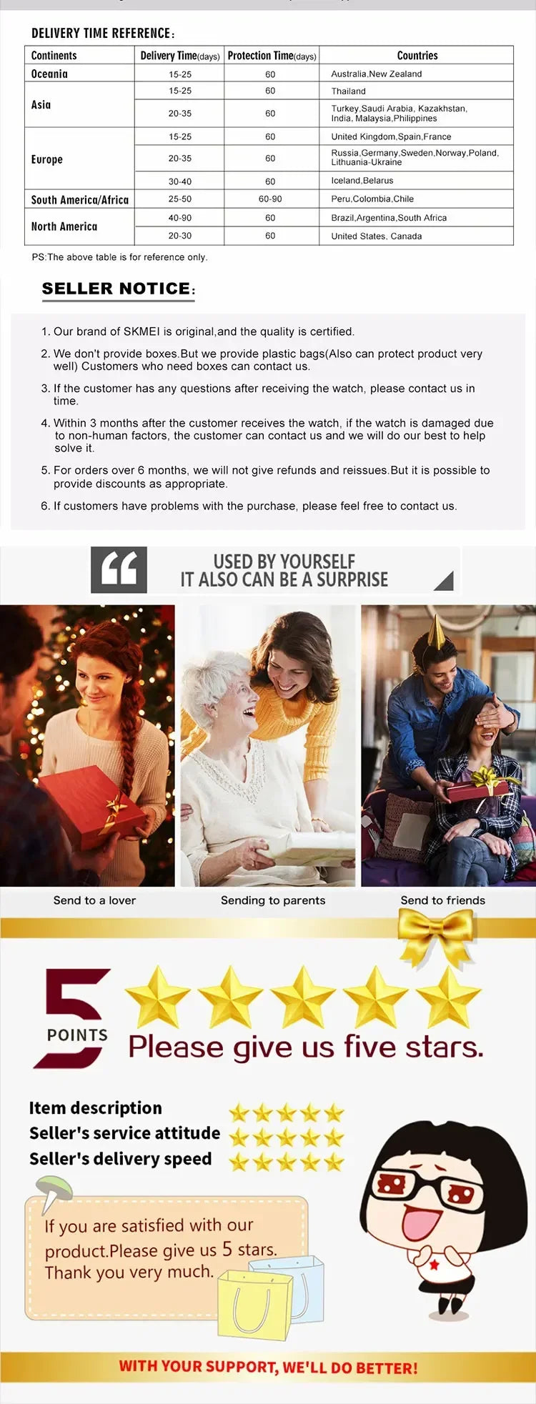 SKMEI 2091 5 Alarms Date Clock reloj hombre with Japan Digital Movement Sport Watches Waterproof Men Countdown Chrono Wriswatch