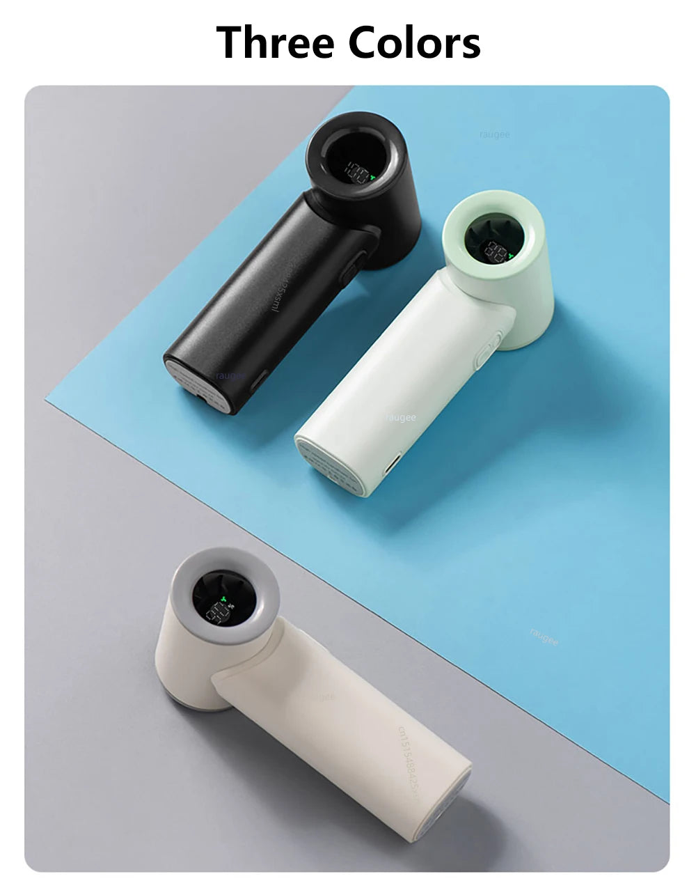 Portable Handheld Turbo Fan Mini Portable Hand Fan 3000mAh Rechargeable Handheld Turbo Fan Small Pocket Fan for Outdoor Travel