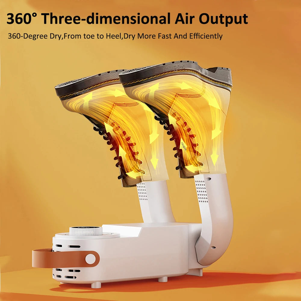 Shoe Dryer 220V Electric Shoes Drying Machine Foldable Ski Boots Slippers Sneaker Dryer Quick Drying Portable Footwear Dryer