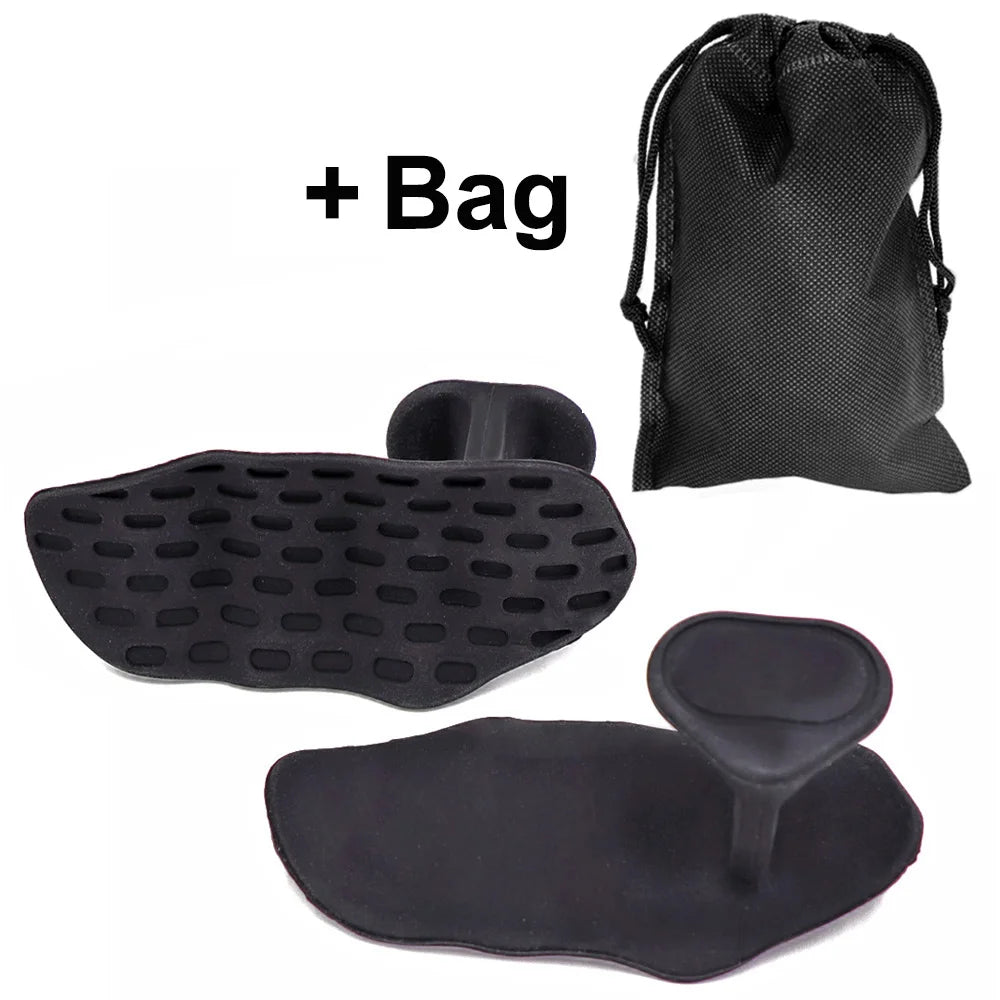 Lightweight Grip Strengthener – Fingerless Weight Lifting Gloves for Bodybuilding, Cross Training & Fitness,Gym Honeycomb Grips