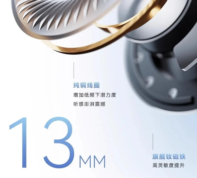 Liup Lp1 Bluetooth Wireless Earphone Luminous Quicksand Earbuds Active Noise Reduction Headphones Custom Low Latency Earphones