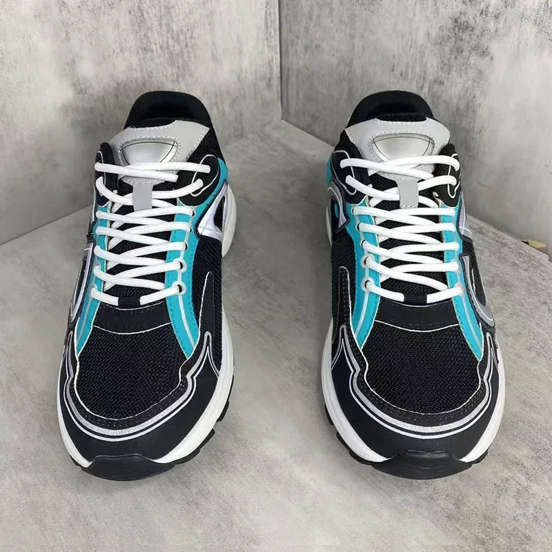 2025 New  B30 Summer Breathable thick-soled mesh casual sports shoes for teenagers, Men's  Bad trendy shoes