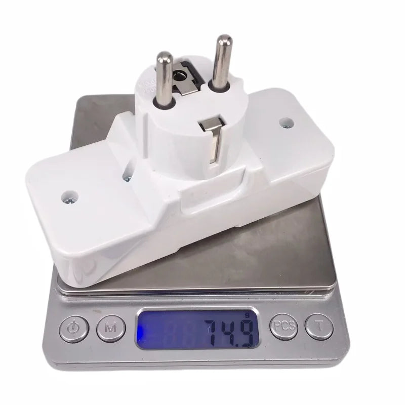 Universal EU UK US Extension Socket 2 Way Wall Power Outlet European American Plug Adapter Socket Converter With Switch 6A 250V