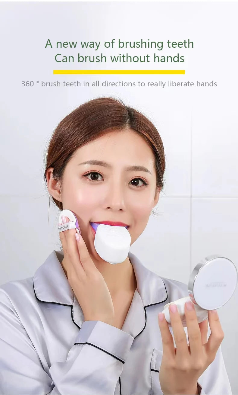 Sonic Automatic Electric Toothbrush For AdultUShaped 360 Degree Toothbrush USB RechargeableTeeth Cleaning & Whitening Brush