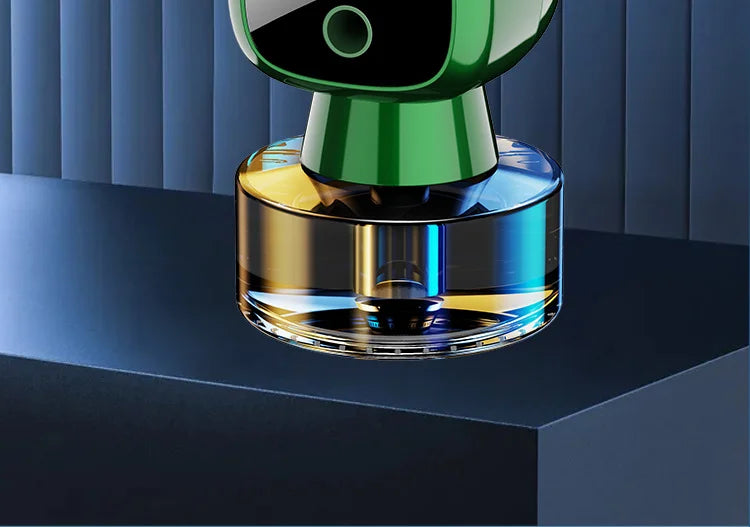Smart Car Air Freshener AI Rechargeable Car Aroma Diffuser Smart eyes 4 Levels of Adjustable Intelligent Car Diffuser Gift