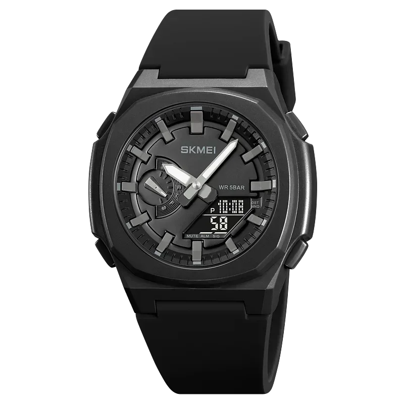 SKMEI 2091 5 Alarms Date Clock reloj hombre with Japan Digital Movement Sport Watches Waterproof Men Countdown Chrono Wriswatch