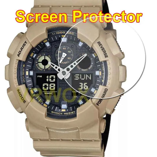 2PCS/3PCS TPU  screen protector  GA-110-1B BGA-180-3B ga-110HC-1A GA-110 GW-7ADR BGA-131-7B GA-110NM