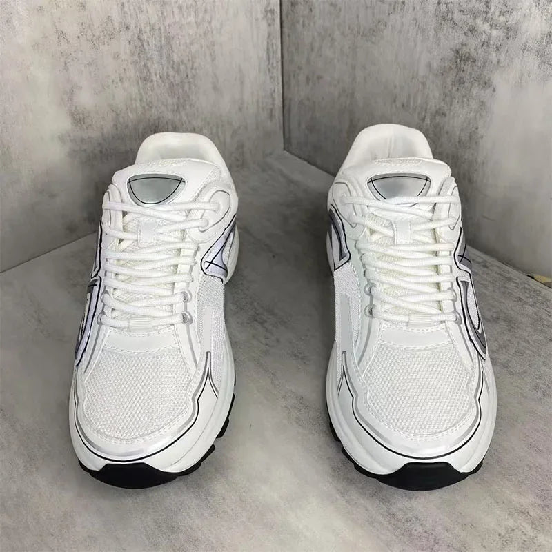 2025 New  B30 Summer Breathable thick-soled mesh casual sports shoes for teenagers, Men's  Bad trendy shoes