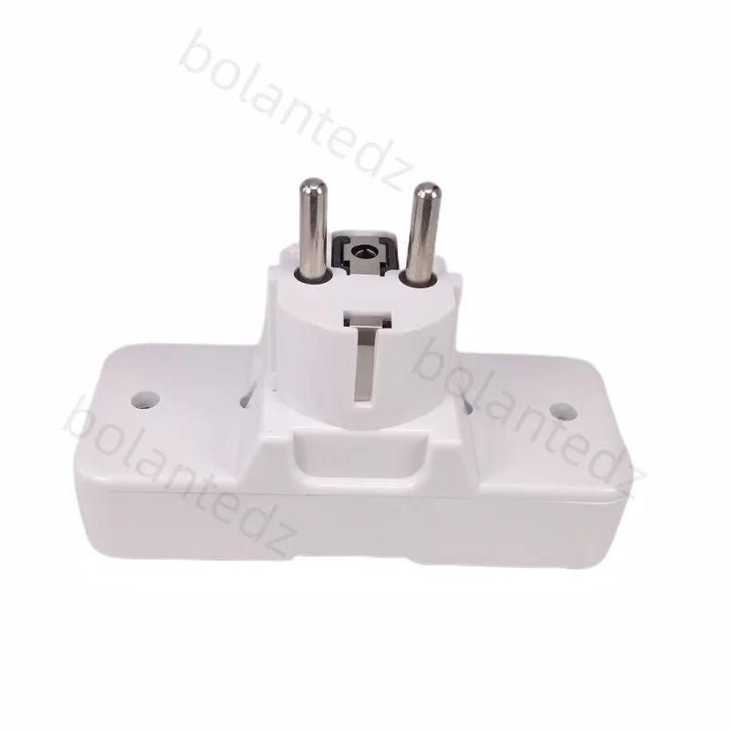 Universal EU UK US Extension Socket 2 Way Wall Power Outlet European American Plug Adapter Socket Converter With Switch 6A 250V